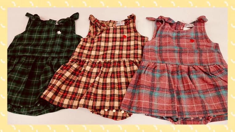 POLO    秋物 ロンパース入荷