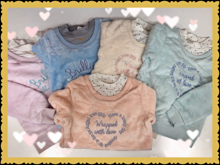 重ね着風トレーナー　　　キッズサイズ