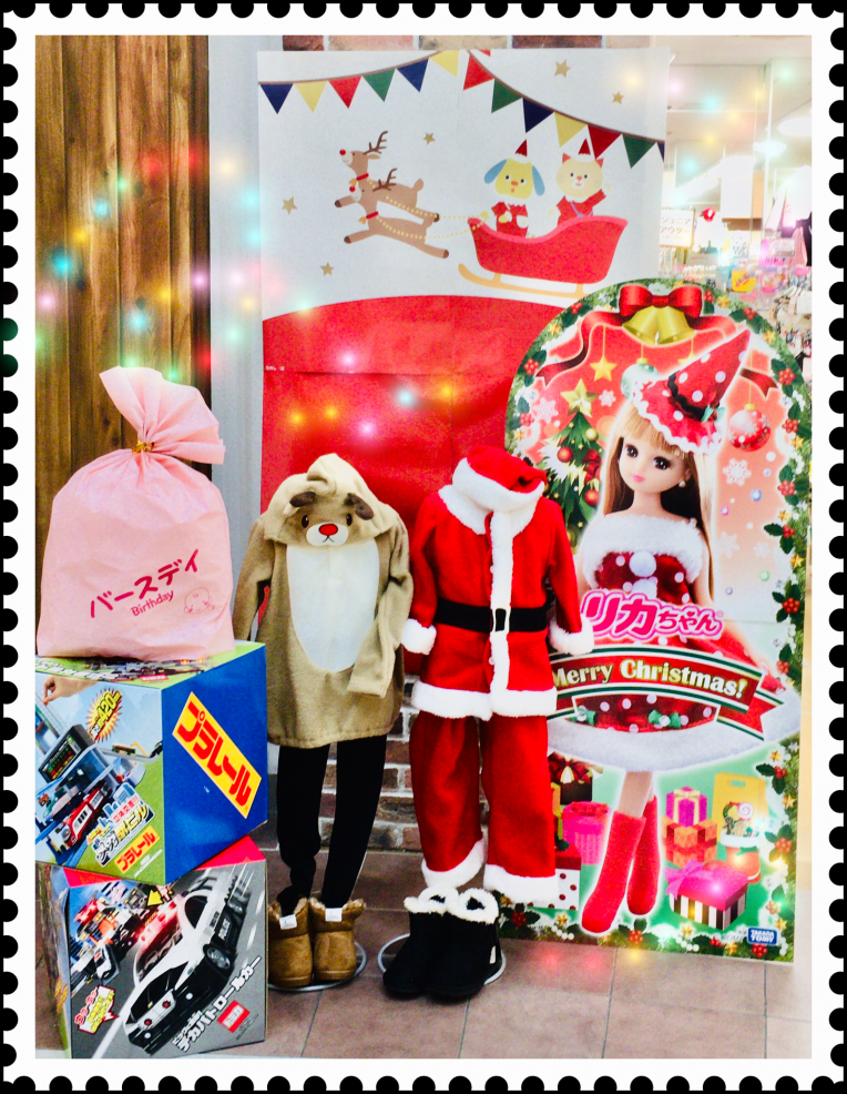 サンタ　リカちゃん登場(o^^o)