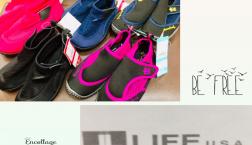 夏のレジャーはウォーターシューズ