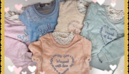 重ね着風トレーナー　　　キッズサイズ