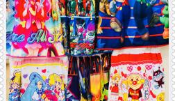 キャラクターラップタオル