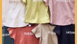 人気の曜日　Tシャツ